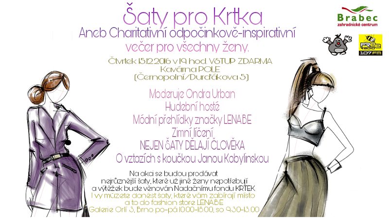 Šaty pro Krtka 2016